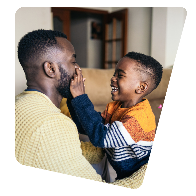 DC Policy Firm father and son playing